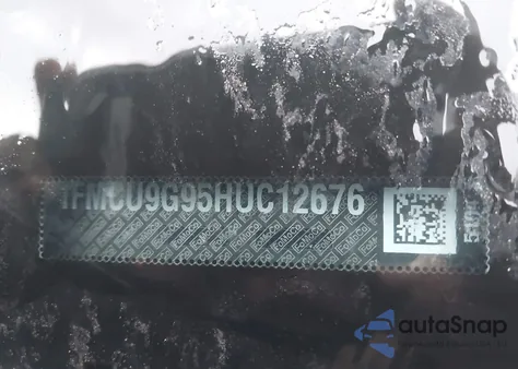 2017 Ford Escape Se z USA, uszkodzony, nr VIN 1FMCU9G95HUC12676